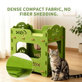 Only Self Pickup---Double Cat Bed (Option: Greed)